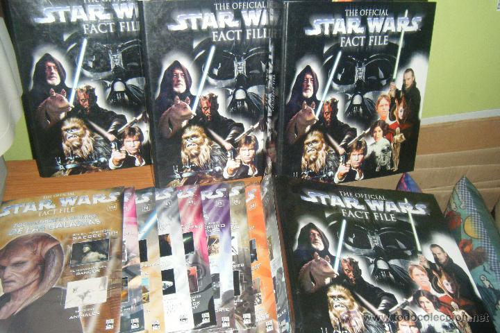 Libros de segunda mano: THE OFFICIAL STAR WARS FACT FILE, LOTE DE 64 FASCICULOS LA GUERRA LAS GALAXIAS