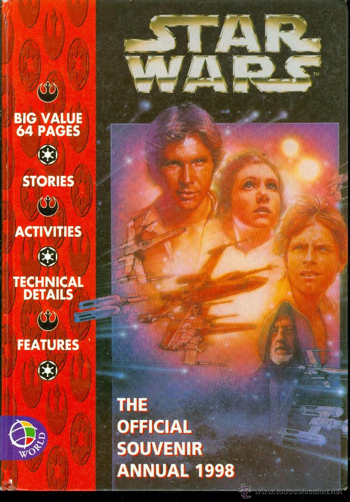 Libros de segunda mano: STAR WARS, THE OFFICIAL SOUVENIR ANNUAL 1998 (TAPA DURA, ULTRA RARA PUBLICACI&Oacute;N)