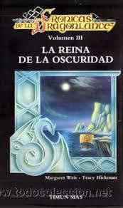 Libros de segunda mano: la reina de la oscuridad cronicas de la dragonlance volumen 3 timun mas tapa dura