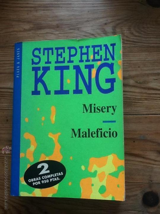Libros de segunda mano: Misery - Maleficio. Stephen King - Foto 1