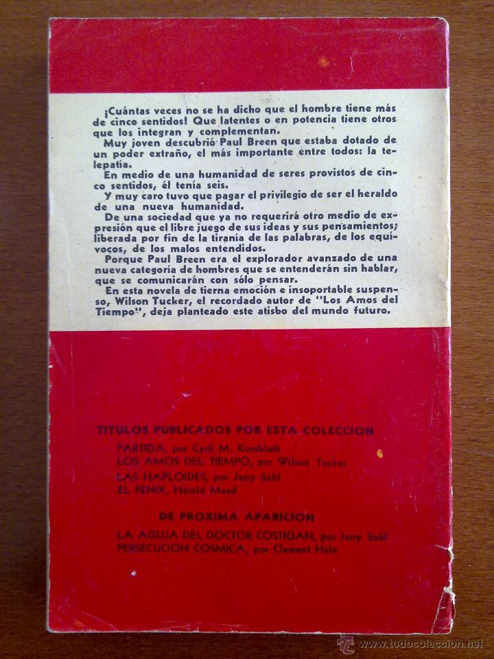 Libros de segunda mano: PODER EXTRA&Ntilde;O, WILSON TUCKER - Foto 2