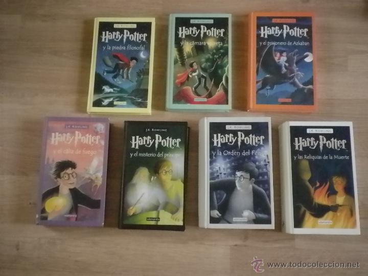 Coleccion Completa De Libros De Harry Potter Ta Sold Through Direct Sale