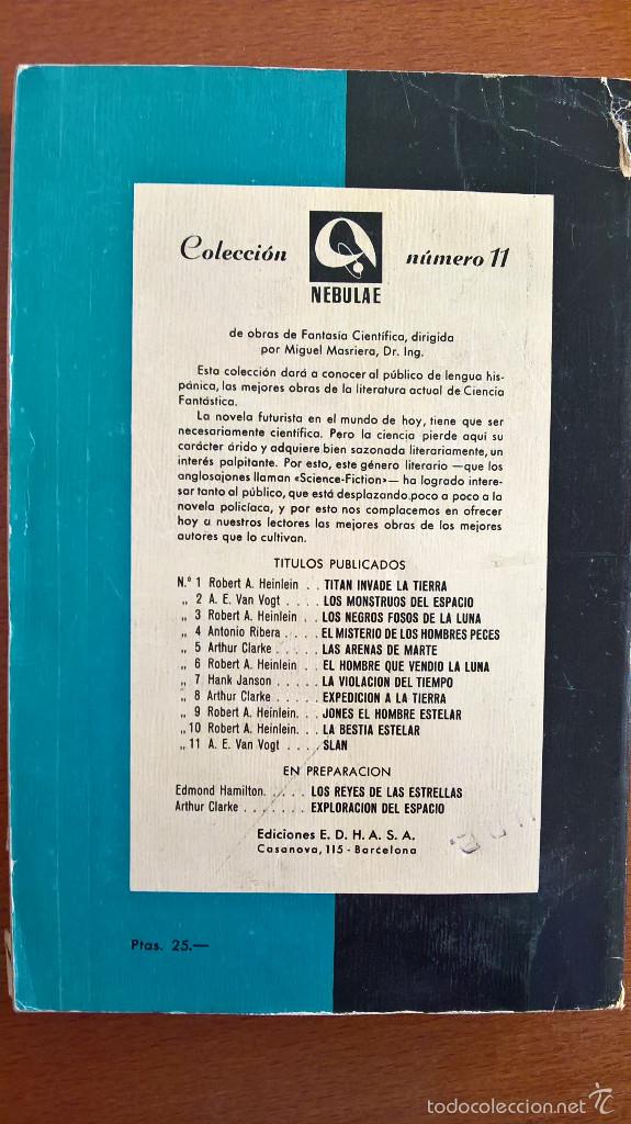 Libros de segunda mano: SLAM, A. E. VAN VOGT - Foto 2