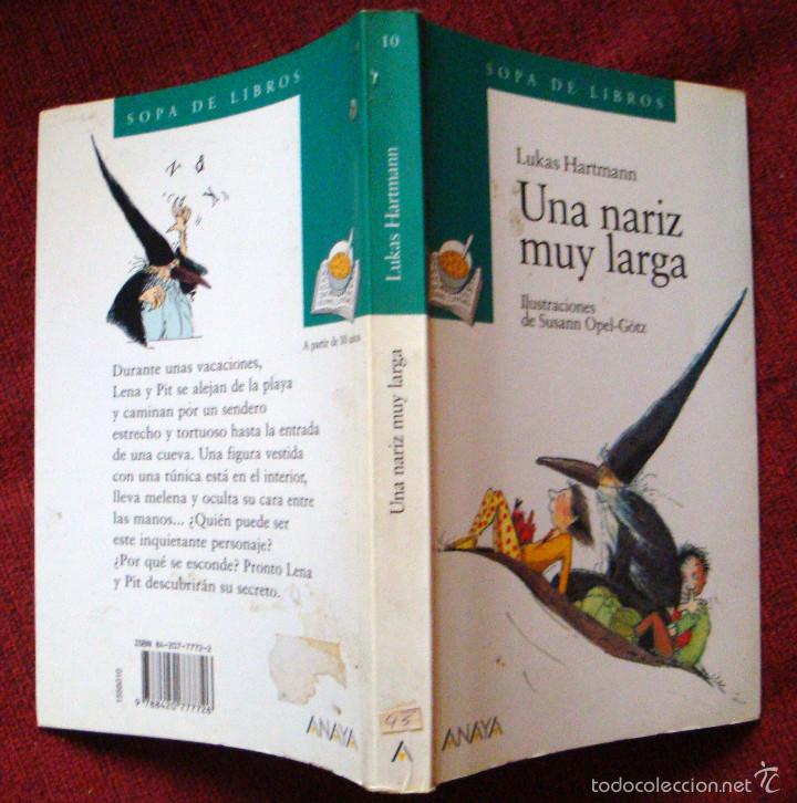 Gebrauchte B&uuml;cher: Anaya-1997-Sopa de libros-una nariz muy larga-Lukas Hartmann-