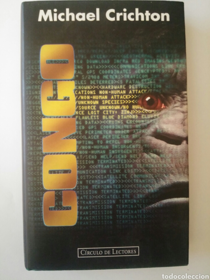 Libros de segunda mano: CONGO de Michael Crichton - Foto 1