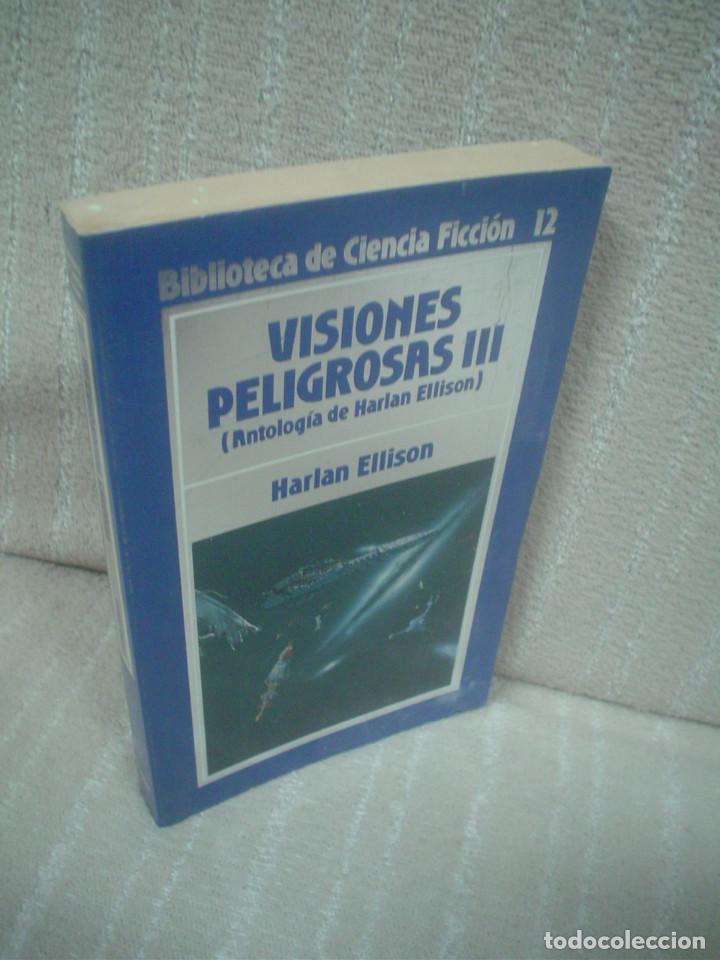 Libros de segunda mano: VISIONES PELIGROSAS III (ANTOLOG&Iacute;A DE HARLAN ELLISON)