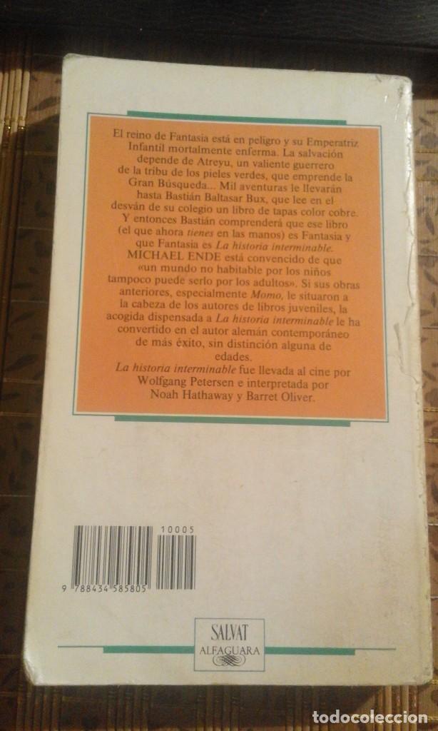 Libros de segunda mano: La historia interminable - Michael Ende - Foto 2