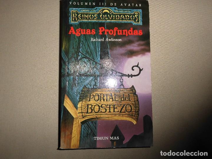 Libros de segunda mano: REINOS OLVIDADOS VOLUMEN III DE AVATAR AGUAS PROFUNDAS TIMUN MAS