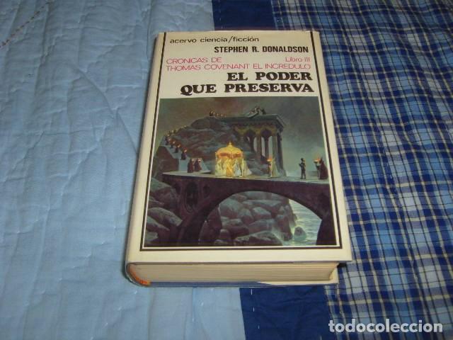 Libros de segunda mano: EL PODER QUE PRESERVA. STEPHEN R. DONALDSON - Foto 1