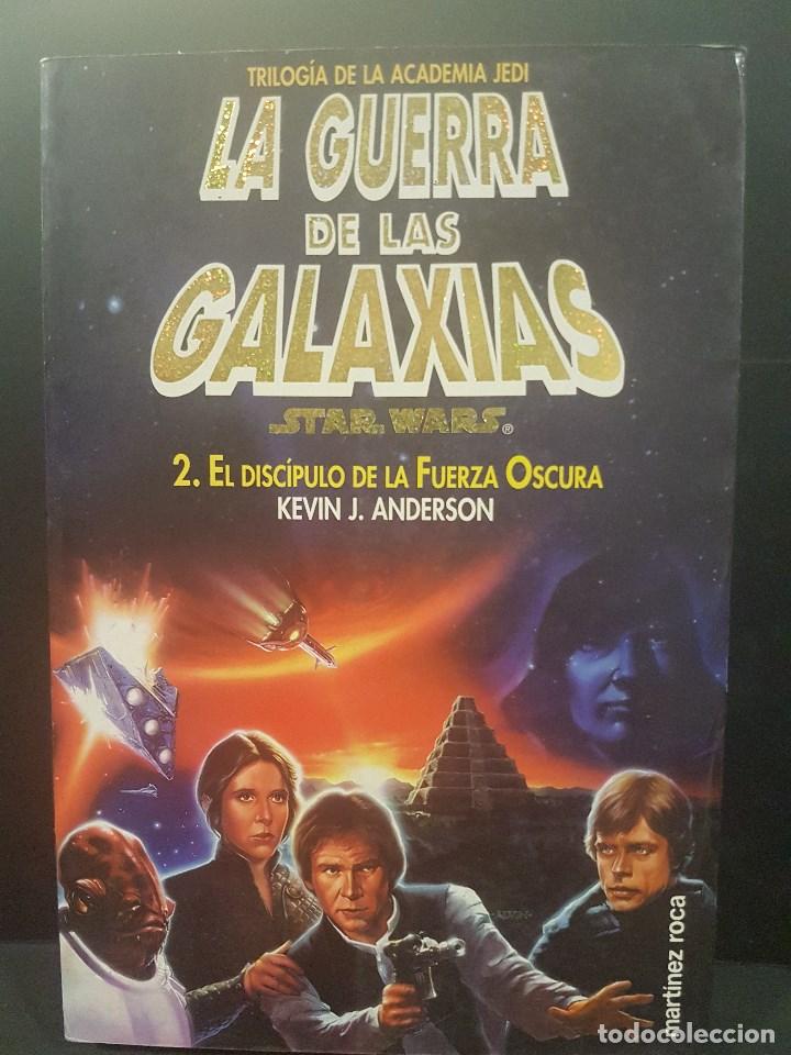 Libros de segunda mano: STAR WARS. TRILOG&Iacute;A DE LA ACADEMIA JEDI. 2.EL DISC&Iacute;PULO DE LA FUERZA.KEVIN J. ANDERSON.MART&Iacute;NEZ ROCA