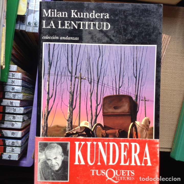 Libros de segunda mano: La lentitud. MIlan Kundera - Foto 1