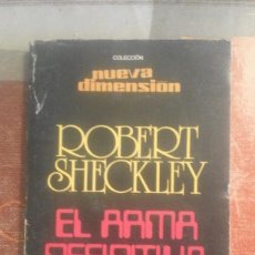 Libros de segunda mano: EL ARMA DEFINITIVA - ROBERT SHECKLEY