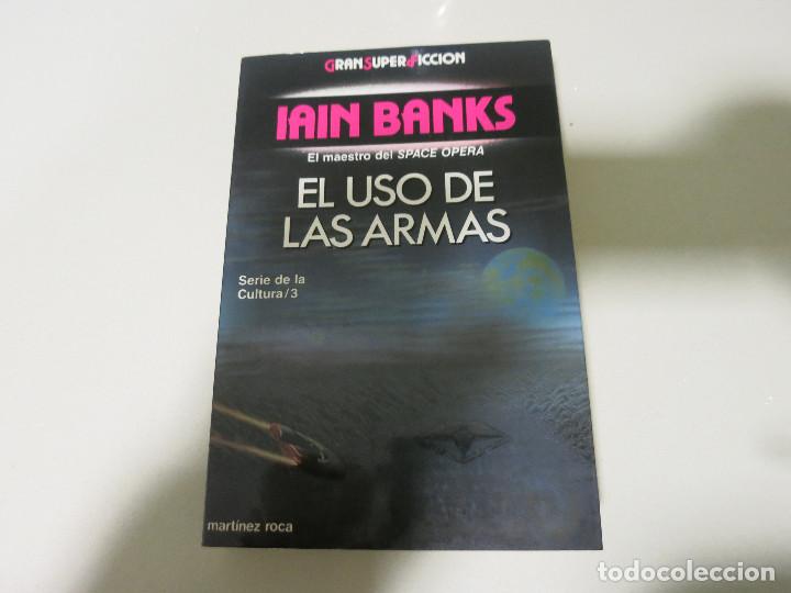 Libros de segunda mano: EL USO DE LAS ARMAS CIENCIA FICCION IAIN BANKS GRAN SUPER FICCION MARTINEZ ROCA
