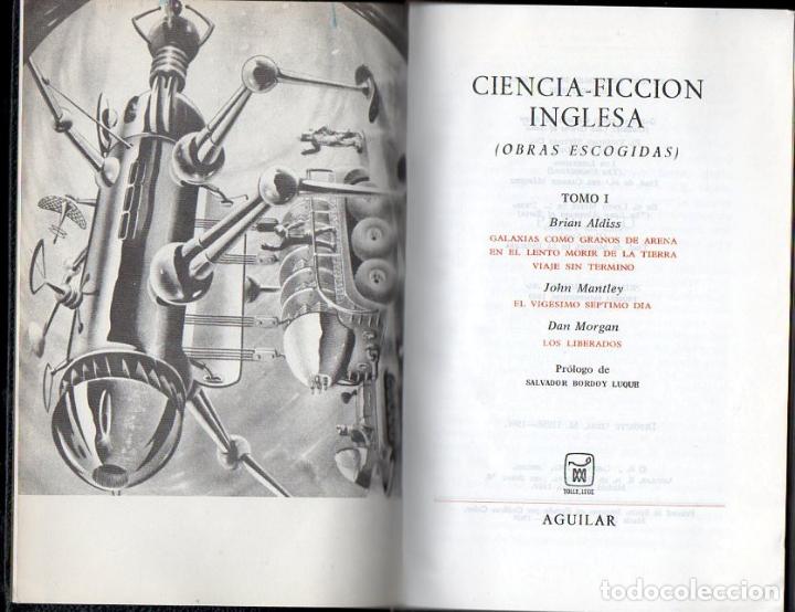 Libros de segunda mano: CIENCIA FICCION INGLESA TOMO I (AGUILAR, 1969) PLENA PIEL