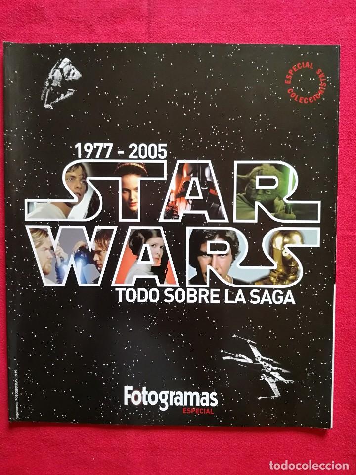 Libros de segunda mano: REVISTA FOTOGRAMAS STAR WARS 1997 2005 TODO SOBRE LA SAGA.