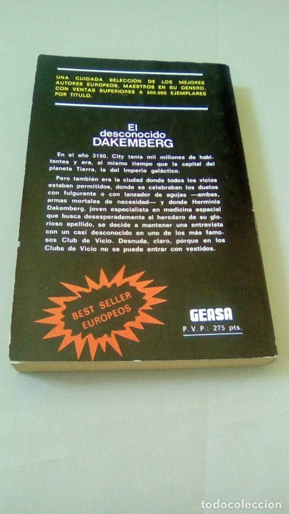 Libros de segunda mano: EL DESCONOCIDO DAKEMBERG - Foto 2