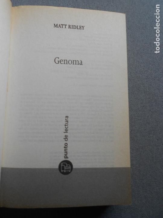 Libros de segunda mano: GENOMA - Foto 2