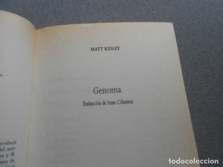 Libros de segunda mano: GENOMA - Foto 3