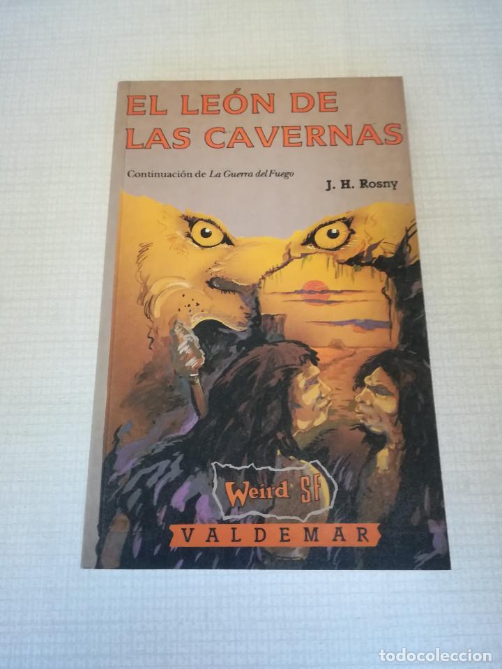 Libros de segunda mano: El le&oacute;n de las cavernas (J. H. Rosny) - Valdemar Weird SF