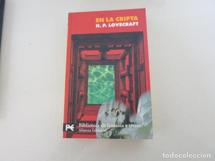 Libros de segunda mano: EN LA CRIPTA H P LOVECRAFT ALIANZA