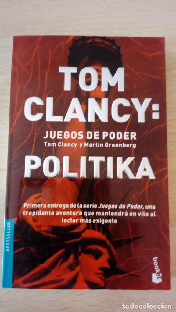 Libros de segunda mano: Tom Clancy: Juegos de Poder. Politika - Foto 1