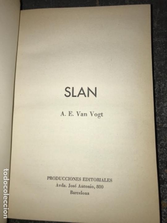 Libros de segunda mano: SLAN. A.E. VAN VOGT. - Foto 2