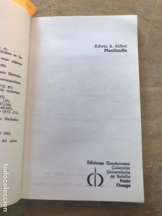 Libros de segunda mano: PLANILANDIA. EDWIN A. ABBOTT. - Foto 2