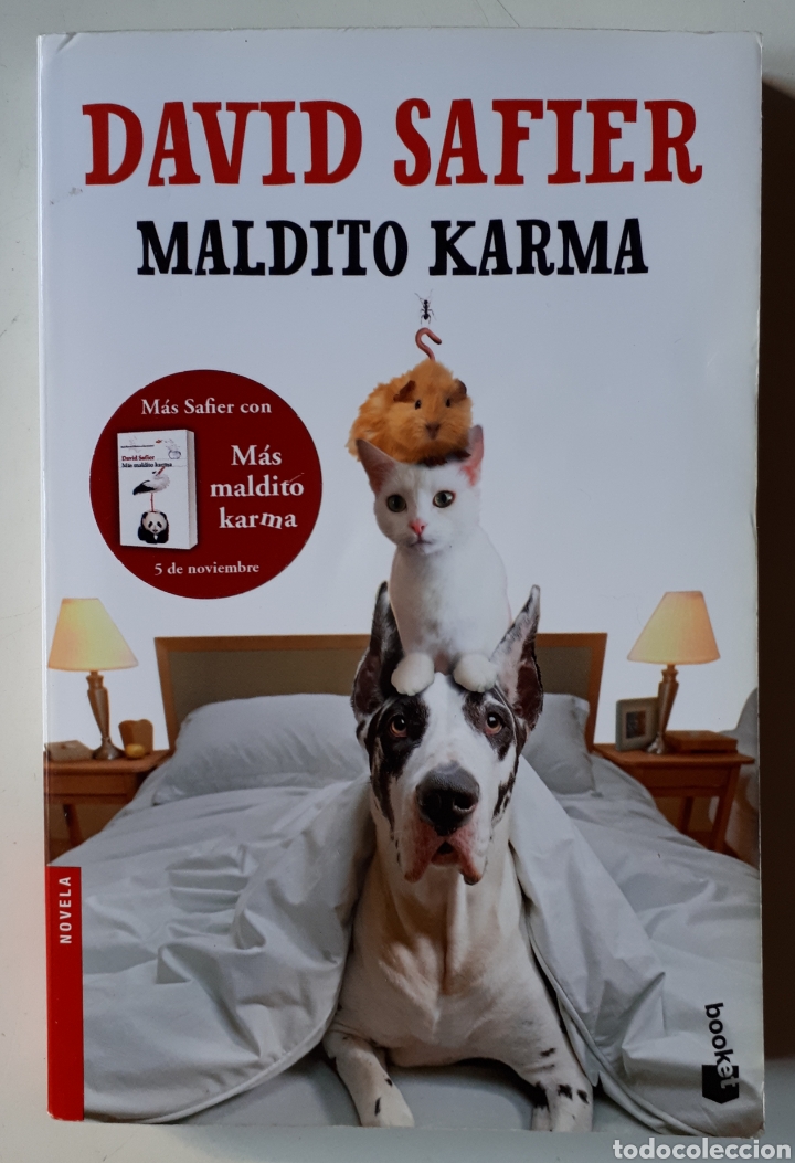Libros de segunda mano: Libro Maldito karma - Foto 1