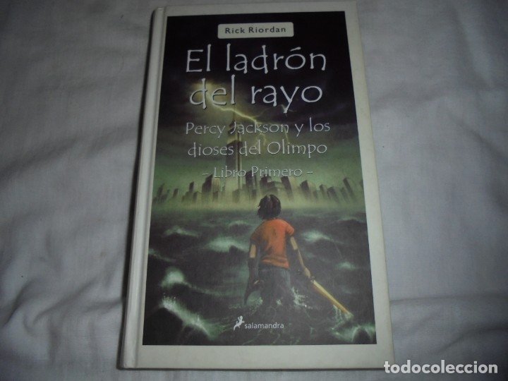 Percy Jackson y el ladrón del rayo de segunda mano por 5 EUR en Ávila en  WALLAPOP