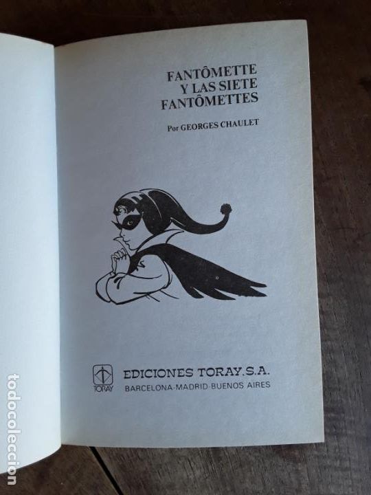 Fantomette George Chaulet Ediciones Toray S Buy Books Of Science Fiction And Fantasy At Todocoleccion
