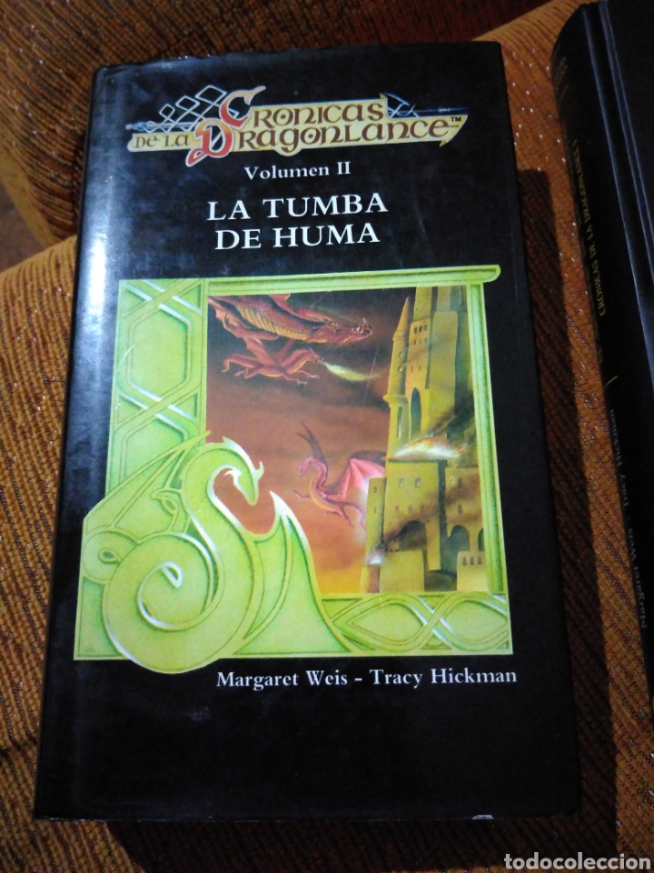 Libros de segunda mano: Crónicas de la Dragonlance La tumba de huma y El Retorno de los Dragones - Foto 4 - 153518014