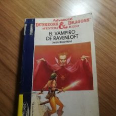 Libros de segunda mano: EL VAMPIRO DE RAVENLOFT JEAN BLASFIELD DUNGEONS & DRAGONS AVENTURA Y JUEGO TIMUN MAS 1987 Nº 6. Lote 191753026