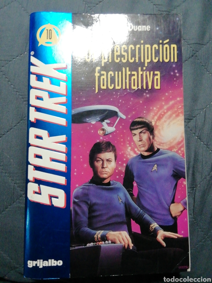 Libros de segunda mano: STAR TREK 10. POR PRESCRIPCION FACULTATIVA. DIANE DUANE GRIJALBO