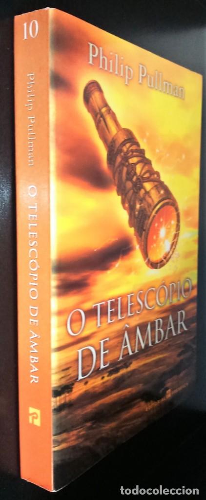 Libros de segunda mano: O Telesc&oacute;pio de &Acirc;mbar de Philip Pullman - Foto 3