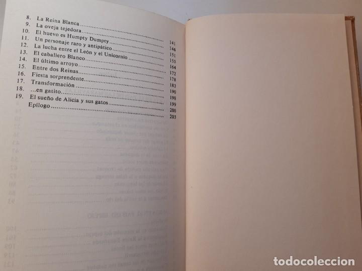 Libros de segunda mano: ALICIA EN EL PAIS DE LAS MARAVILLAS EDITORS DALMAU 1986 - Foto 16 - 203052486