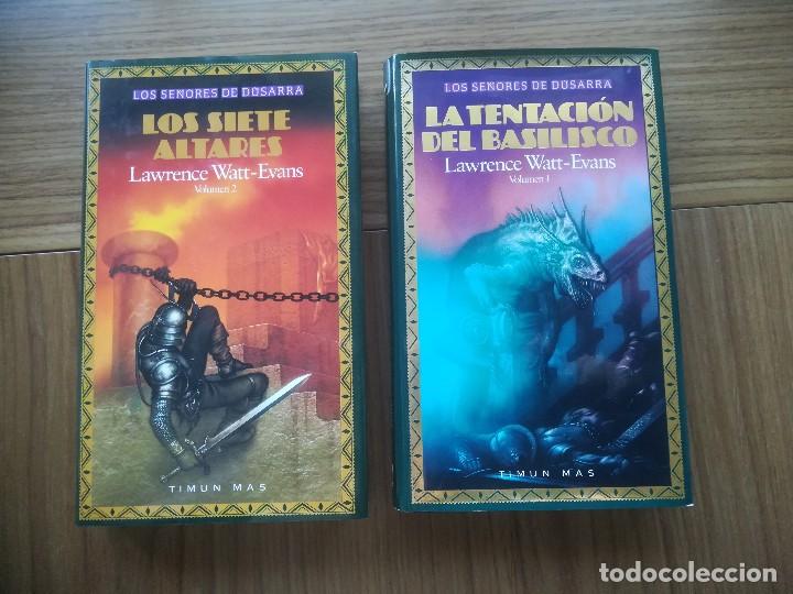 Gebrauchte B&uuml;cher: LOS SE&Ntilde;ORES DE DUSARRA 1 Y 2. LA TENTACION DEL BASILISCO / LOS SIETE ALTARES LAWRENCE WATT-EVANS