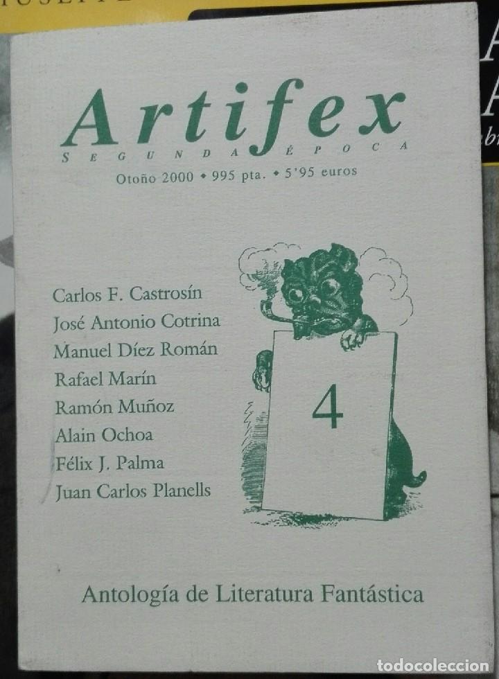 Libros de segunda mano: Artifex. Antolog&iacute;a de Literatura Fant&aacute;stica. Vol. 4. 2000