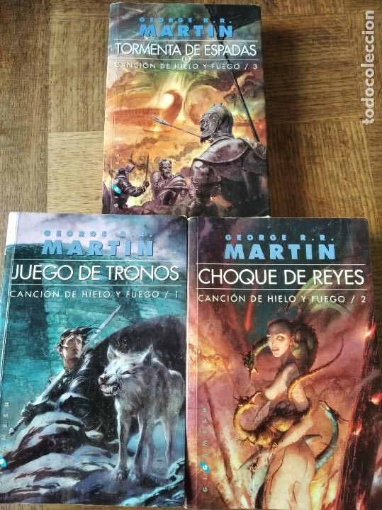 Cancion De Hielo Y Fuego Libros Orden