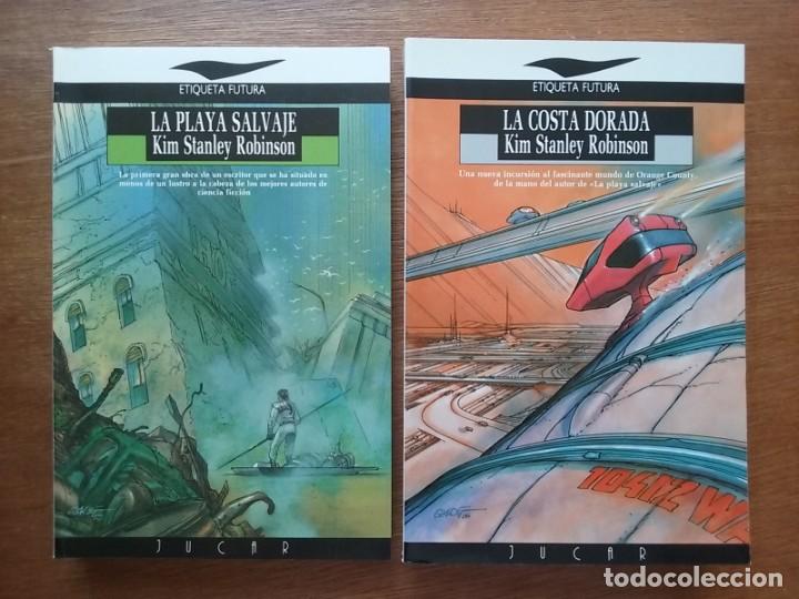 Livros em segunda m&atilde;o: LA PLAYA SALVAJE, LA COSTA DORADA, KIM STANLEY ROBINSON, JUCAR ETIQUETA FUTURA, 1989 1990