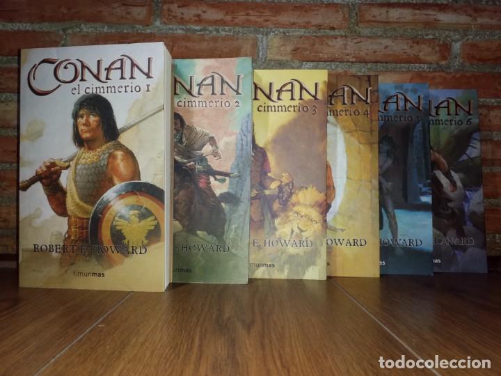 Libros de segunda mano: CONAN EL CIMMERIO COMPLETA ROBERT E. HOWARD TIMUN MAS MUY BUEN ESTADO