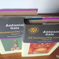 Libros de segunda mano: ANTONIO GALA – EL MANUSCRITO CARMESÍ - DOS TOMOS. Lote 215756860