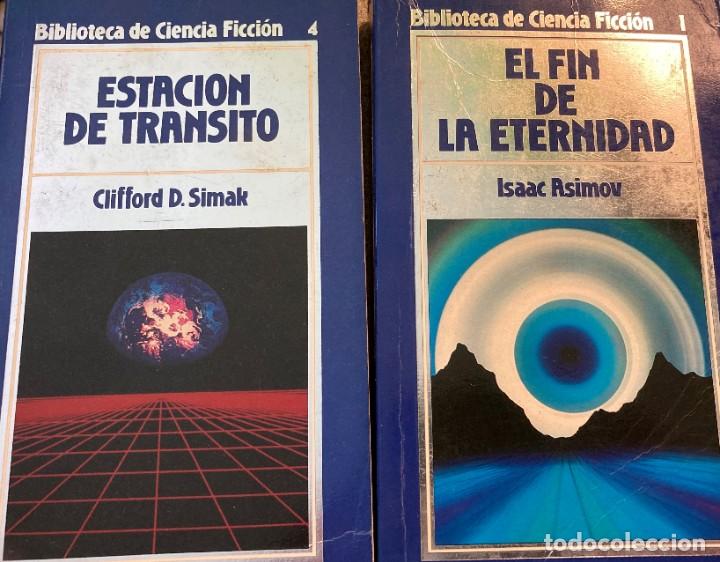 Libros de segunda mano: ESTACION DE TRANSITO CLIFFORD D. SIMAK Y EL FIN DE LA ETERNIDAD ISAAC ASIMOV