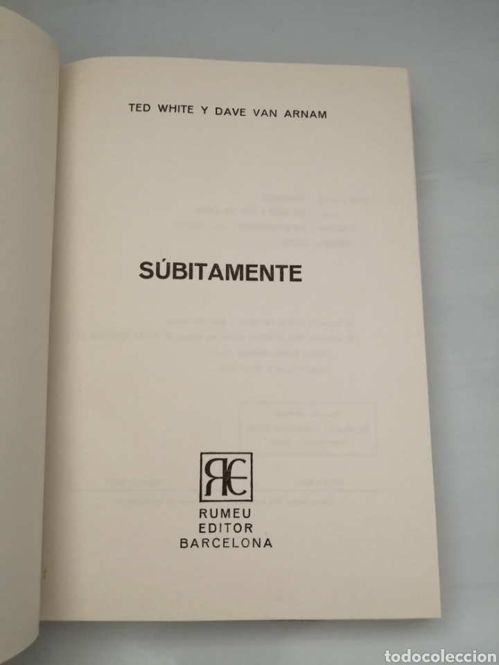 Libros de segunda mano: S&Uacute;BITAMENTE (Primera edici&oacute;n) - Foto 4