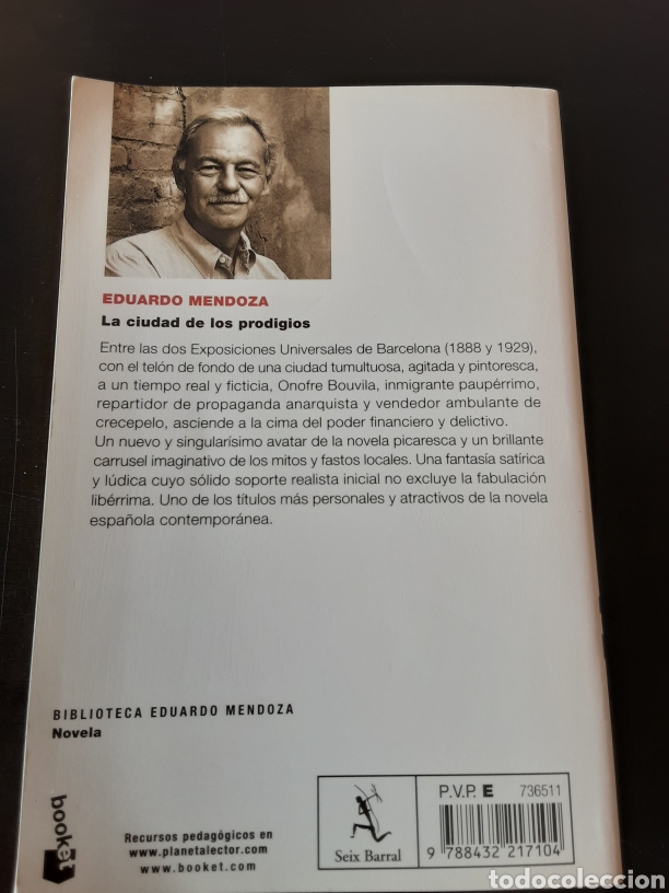 Libros de segunda mano: La ciudad de los prodigios - Foto 3