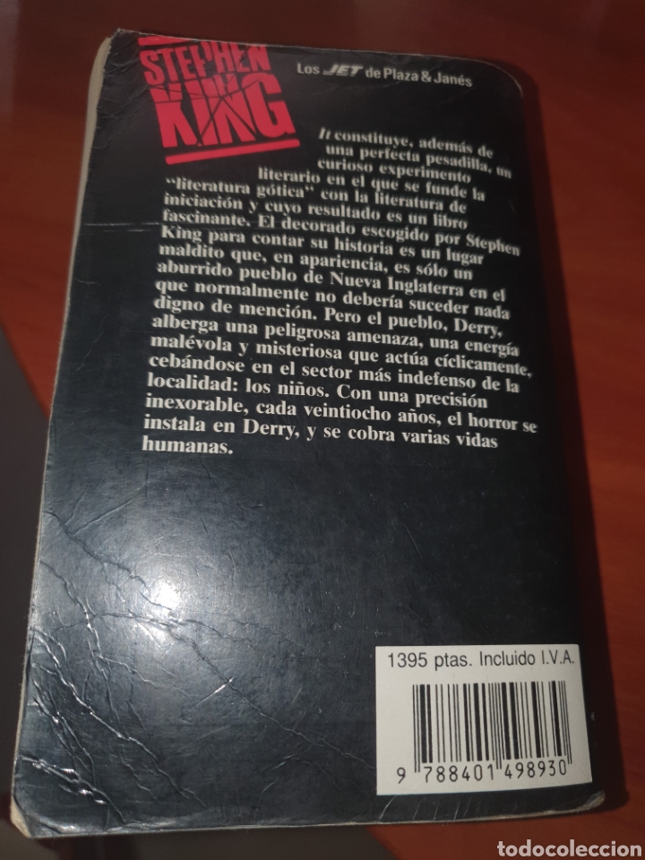Libros de segunda mano: Stephen king it eso - Foto 2