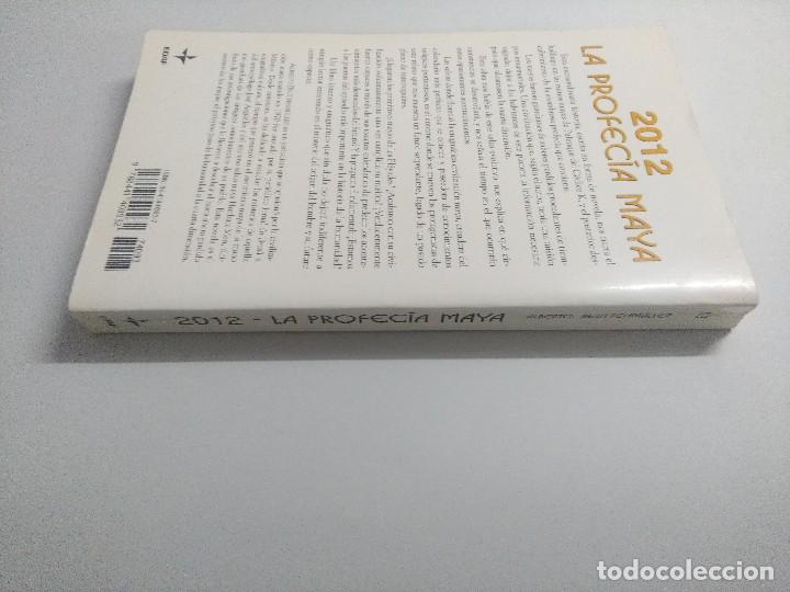 Libros de segunda mano: 2012 LA PROFECIA MAYA/ALBERTO. - Foto 3
