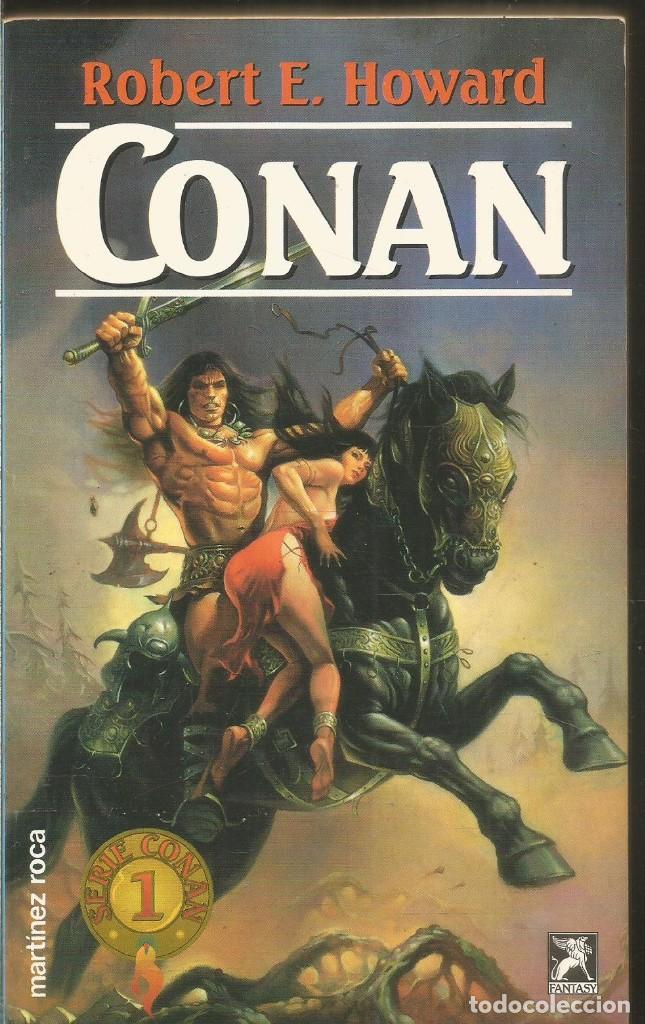 Libros de segunda mano: ROBERT E. HOWARD. CONAN . MARTINEZ ROCA - Foto 1