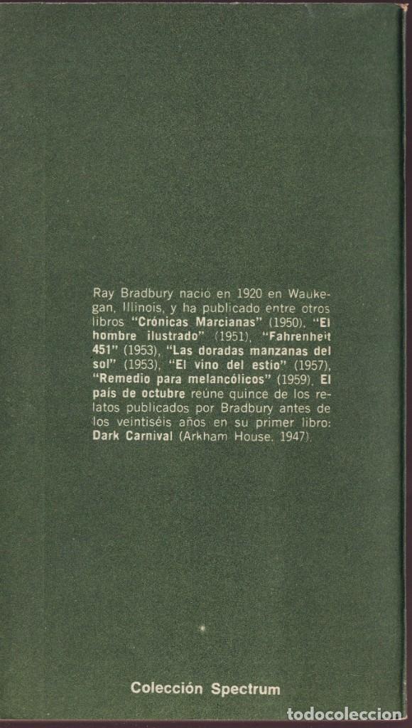 Libros de segunda mano: EL PAIS DE OCTUBRE - RAY BRADBURY - MINOTAURO 1973 ( BUENOS AIRES ) - Foto 2 - 251838020
