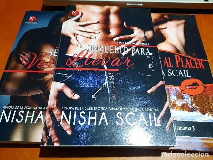 Libros de segunda mano: ENVUELTO PARA LLEVAR. NISHA SCAIL. SERIE AGENCIA DEMONIA 1. R&Uacute;STICA. BUEN ESTADO. E8 2