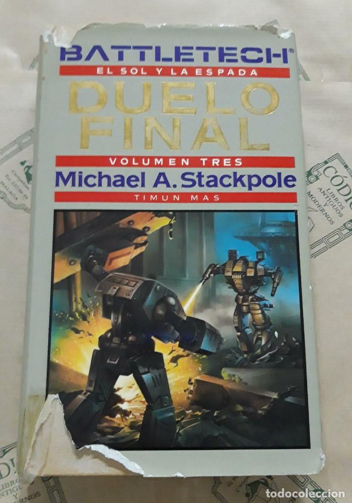 Libros de segunda mano: Duelo final, de Michael A. Stackpole - Foto 1